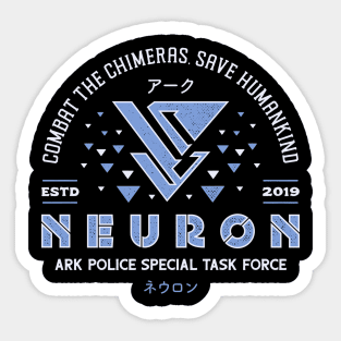 Neuron Special Task Force Crest Sticker